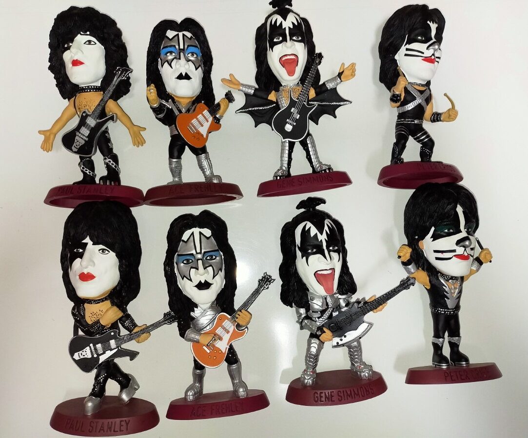 KISS Headliners XL (Set of 8) both versions – Eulenspiegel's KISS