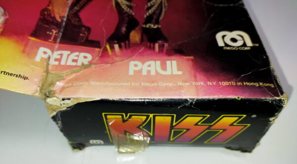 KISS Mego Doll Figure (Aucoin 1978) Peter Criss with box - Image 5