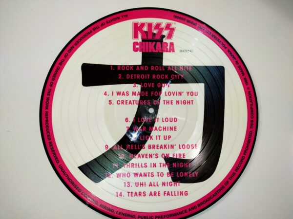 KISS LP Picture Disc Chikara - Image 2