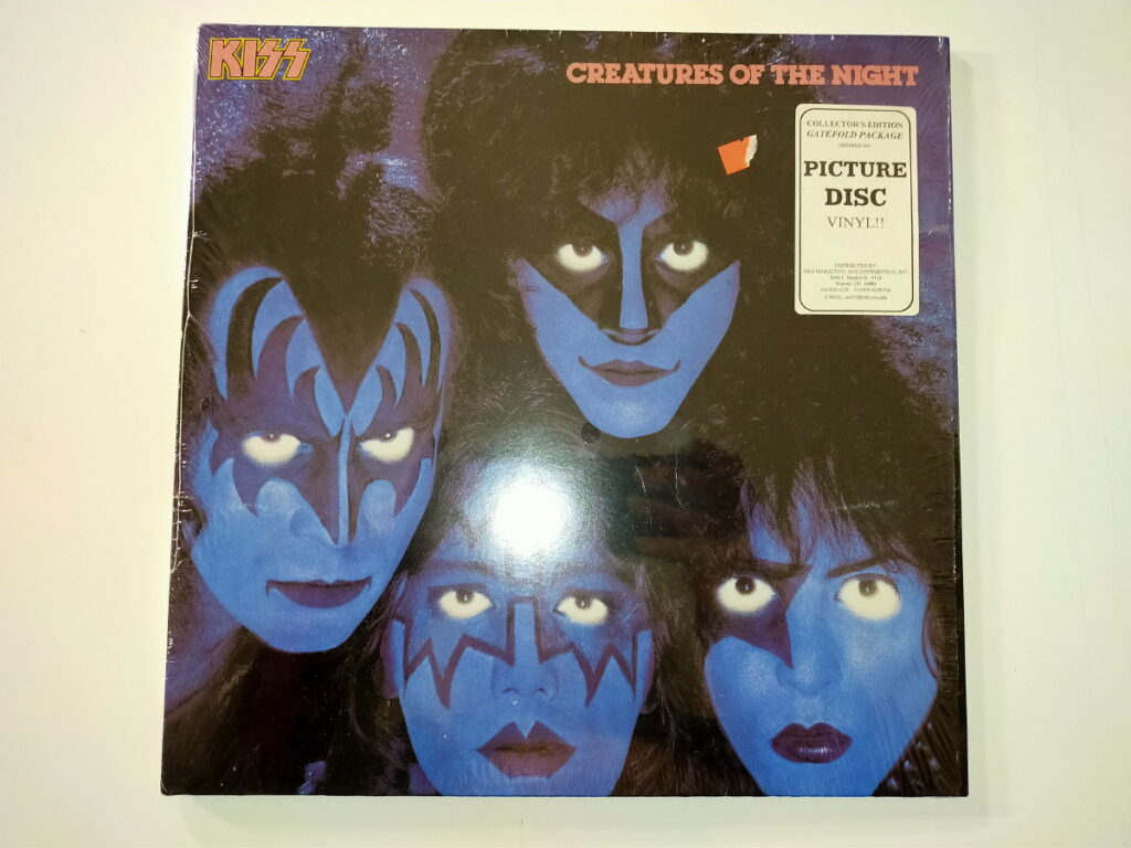 KISS LP Picture Disc Creatures Of the Night (USA) Eulenspiegel's KISS Collector SHOP
