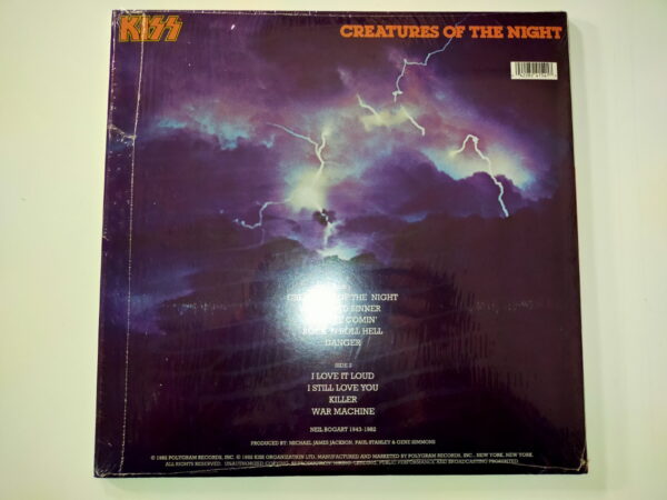 KISS LP Picture Disc Creatures Of the Night (USA) - Image 4