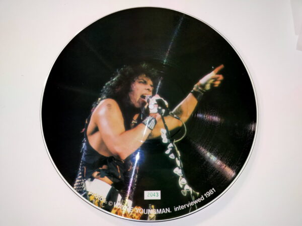 KISS 12" Picture Disc (Wayne Youngman) (clear border) - Image 2