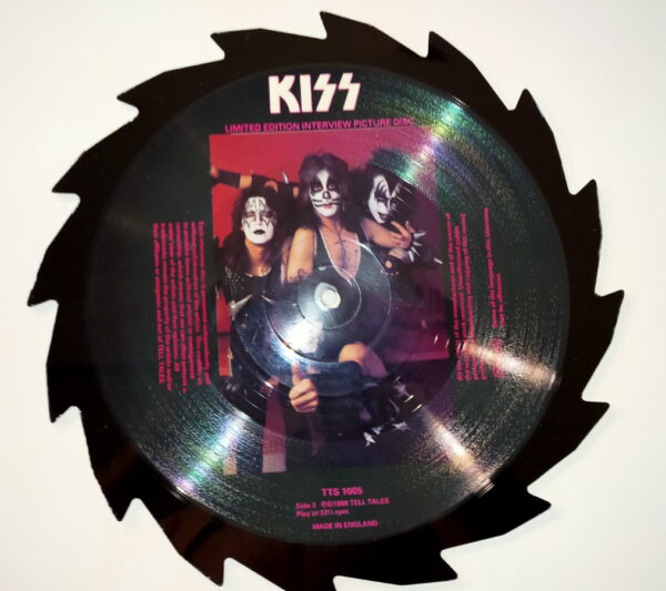 KISS 12" Picture Disc Shape "Then - Now" UK - Image 2