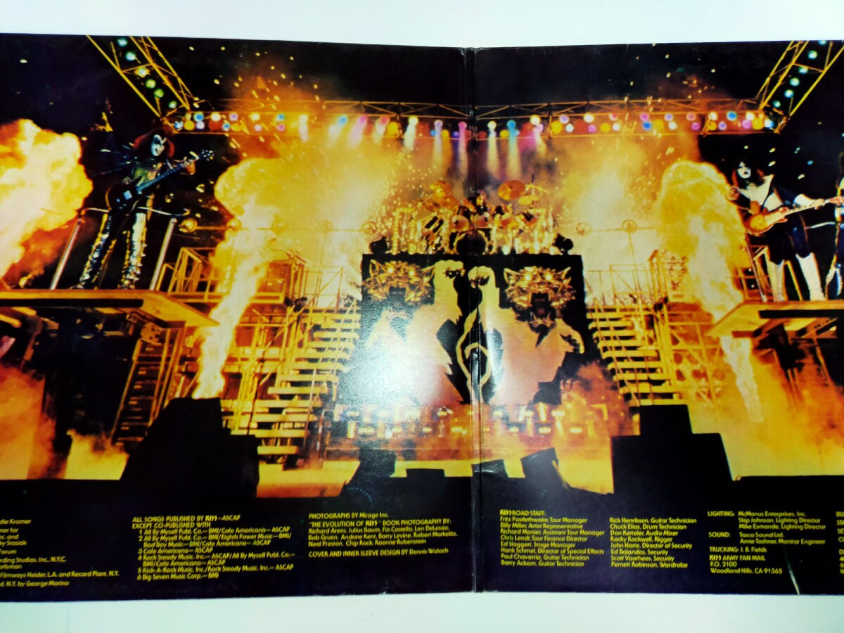 KISS LP Alive II (UK) PYE – Eulenspiegel's KISS Collector SHOP