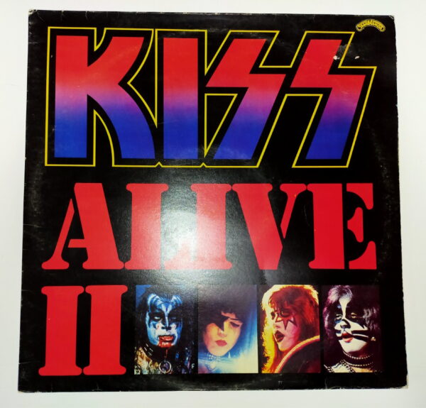 KISS LP Alive II (UK) PYE (silver covered PYE) - Image 6