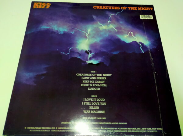 KISS LP Creatures Of the Night (USA) Glow in the dark - Image 3