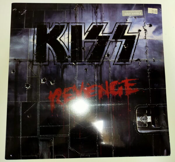 KISS LP Revenge (USA) grey marbled vinyl