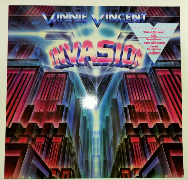 KISS LP Vinnie Vincent Invasion (Germany)