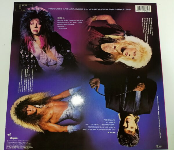 KISS LP Vinnie Vincent Invasion (Germany) - Image 3