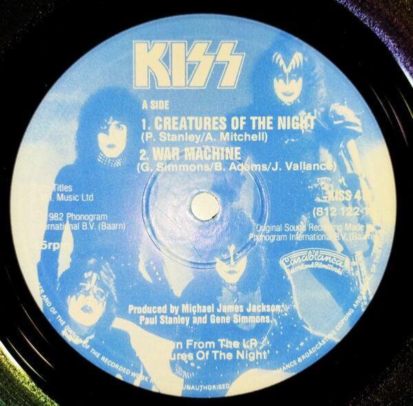 KISS 12" Maxi Creatures Of The Night (UK) - Image 3