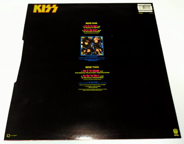 KISS 12" Maxi Turn On The Night (UK) - Image 2