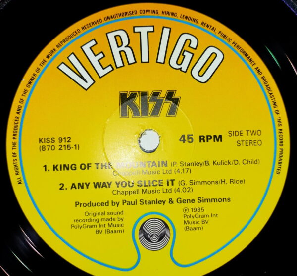 KISS 12" Maxi Turn On The Night (UK) - Image 4