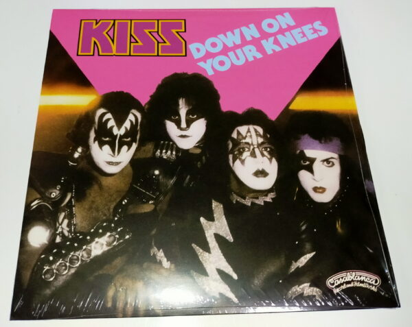 KISS LP Killers pink vinyl / Single Down On Your Knees (Germany 2021) - Image 8