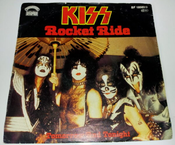 KISS 7" Single Rocket Ride / Tomorrow And Tonight (Germany)