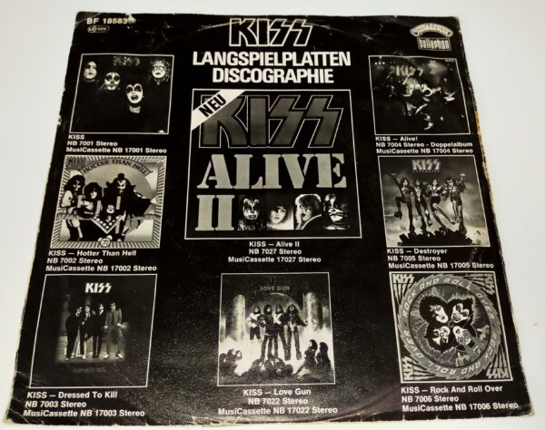 KISS 7" Single Rocket Ride / Tomorrow And Tonight (Germany) - Image 2