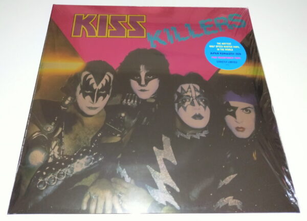 KISS LP Killers pink vinyl / Single Down On Your Knees (Germany 2021) - Image 4