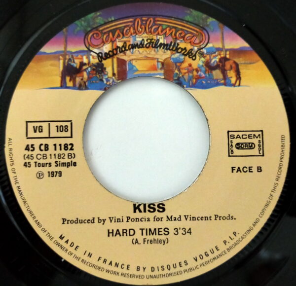 KISS 7" Single Discorock (France) - Image 4