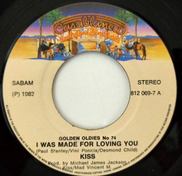 KISS 7" Single I Was Made For Lovin' you Golden Oldies (Belgium) - Image 3