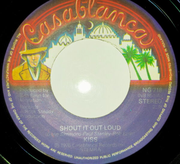 KISS 7" Single Shout It Out Loud /Sweet Pain (Holland) - Image 3