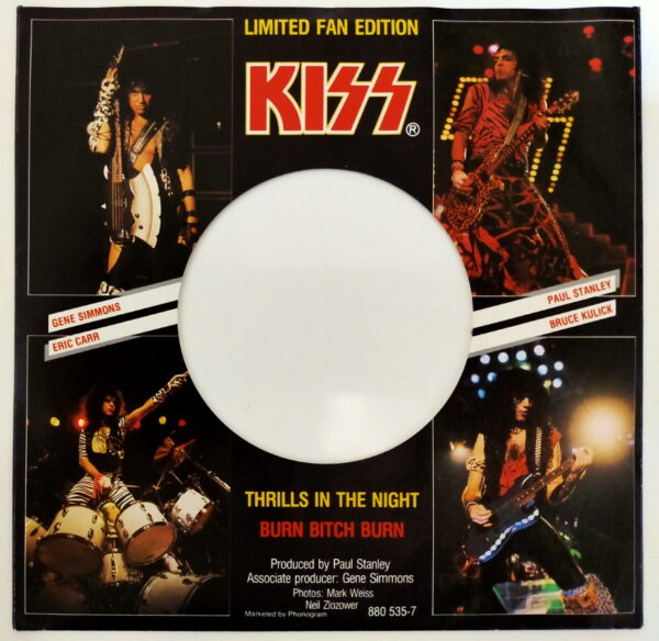 KISS 7" Single Thrills In The Night (Holland) - Image 5