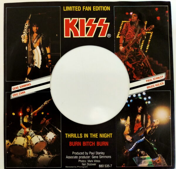 KISS 7" Single Thrills In The Night (Holland) - Image 6