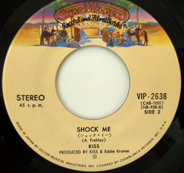 KISS 7″ Single Strutter '78 / Shock Me (Japan) – Eulenspiegel's
