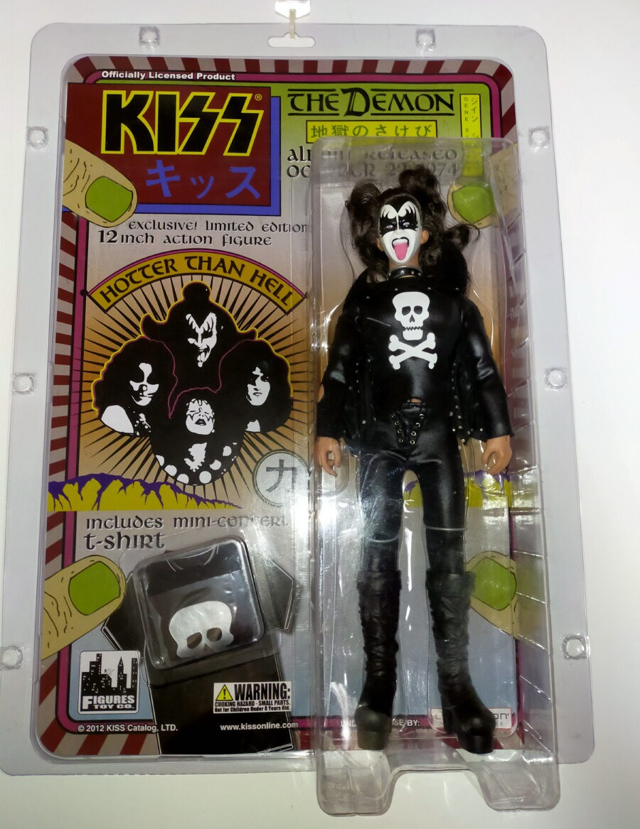 KISS 12″ Action Figure Gene Simmons Hotter Than Hell