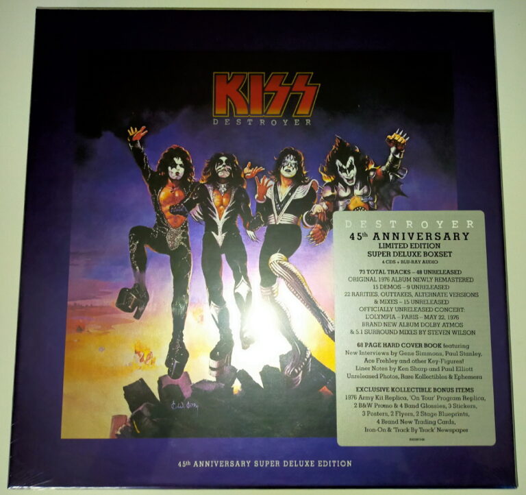 Kiss Destroyer 45th Anniversary Edition Super Deluxe 4cd Box Usa