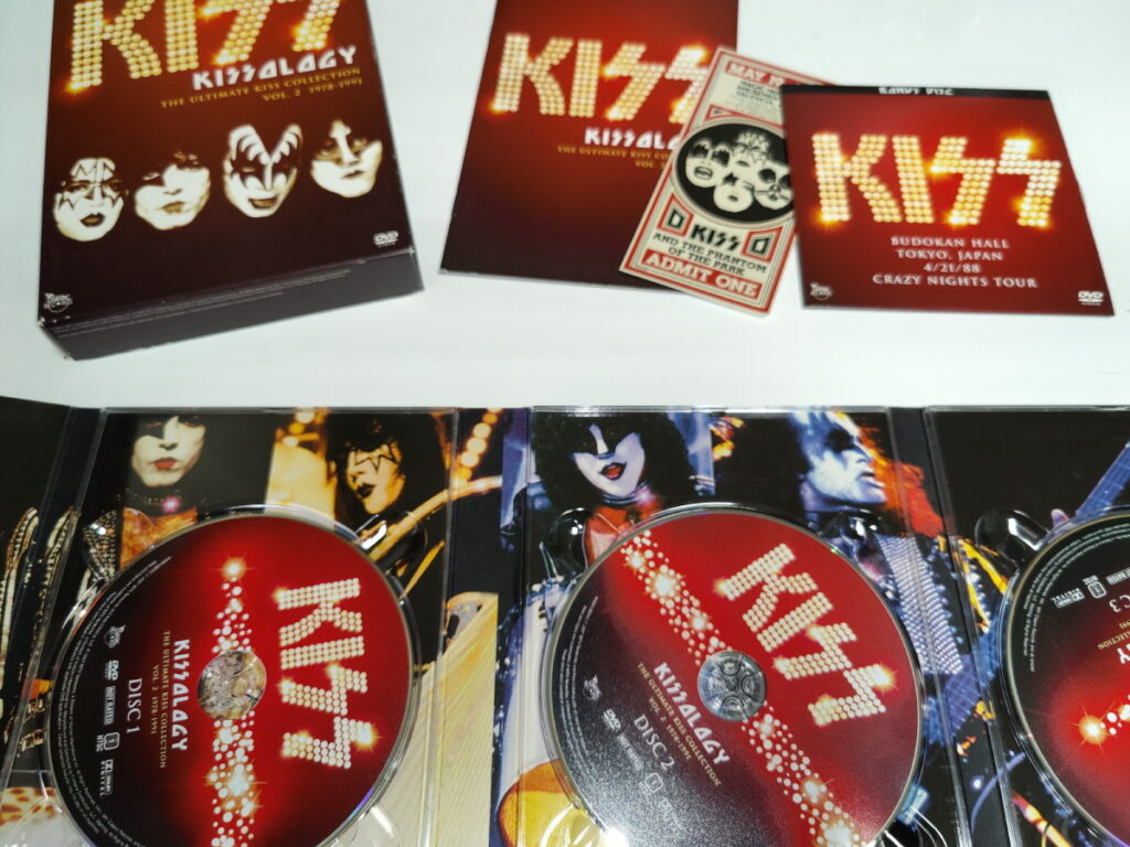 KISS DVD Kissology Vol Budokan Eulenspiegel S KISS Collector SHOP