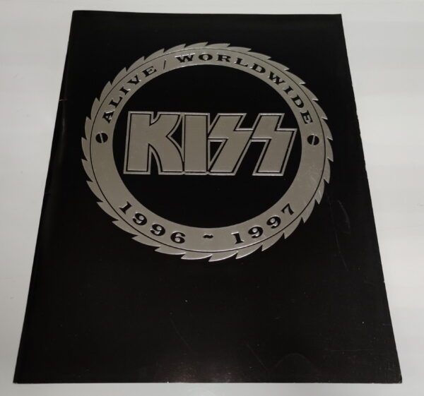 KISS Tourbook / Program Alive Worldwide 1996-1997 (black)