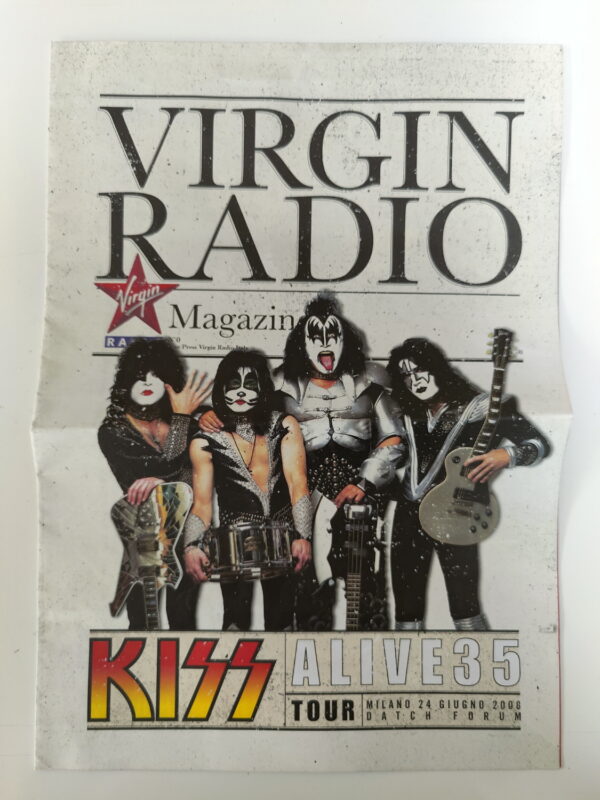 KISS Poster-Special Virgin Radio (Italy)