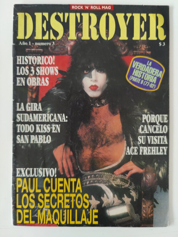 KISS mag Destroyer KISS Special #3 (Argentina) 1994