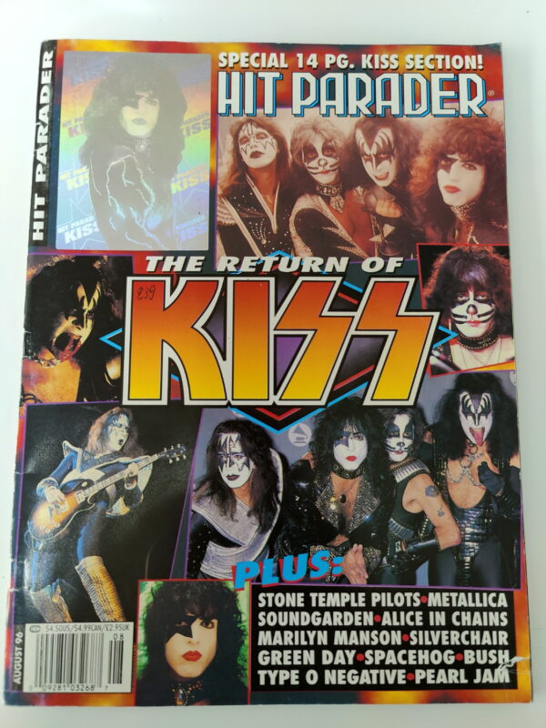 KISS Mag Hit Parader (USA) 1996 (Paul hologram)