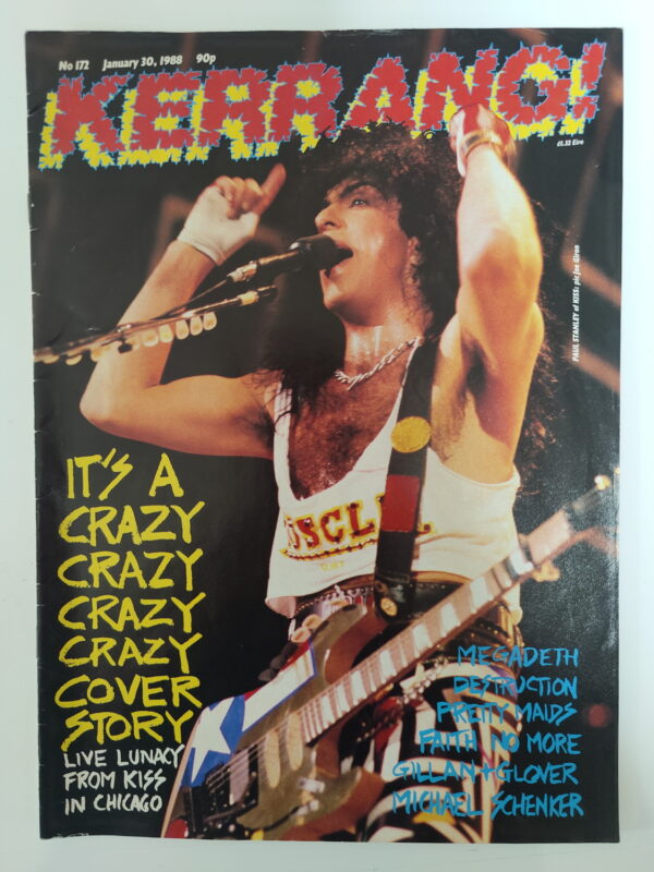 KISS Mag Kerrang! (UK) 1988