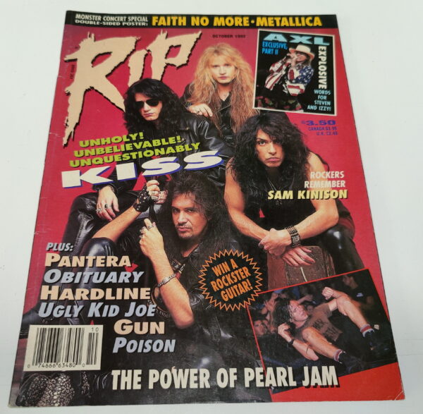 KISS Magazine RIP (USA) 1992