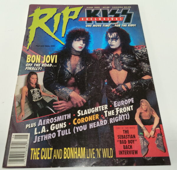 KISS Magazine RIP (USA) 1990