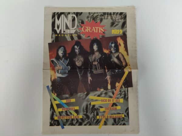 KISS Newspaper Mag Mind View Magazine (Belgium)