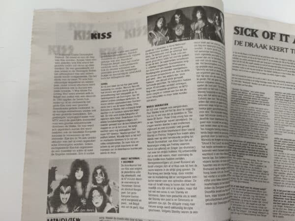 KISS Newspaper Mag Mind View Magazine (Belgium) - Image 2