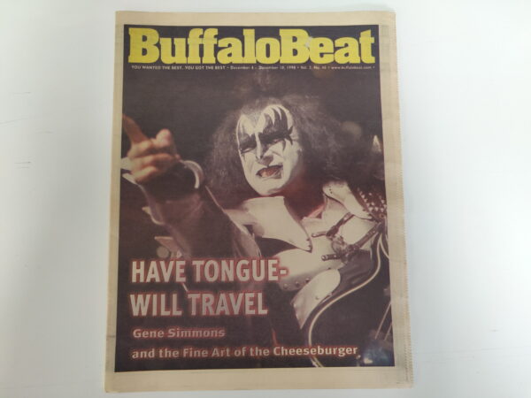 KISS Newspaper Mag Buffalo Beat (1998)