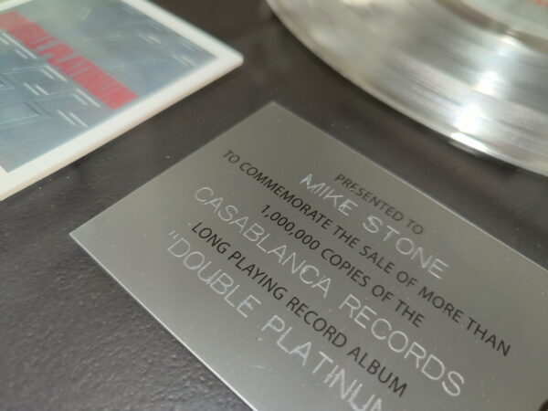 KISS Platinum AwardDouble platinum RIAA (USA) - Image 2