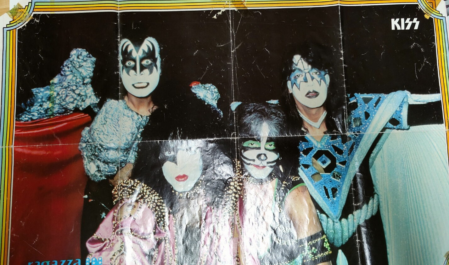 KISS Magazine Poster-Special Ragazza In (1979) Italy - Image 5