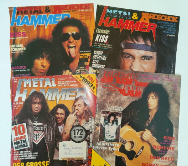 KISS magazine covers (4)