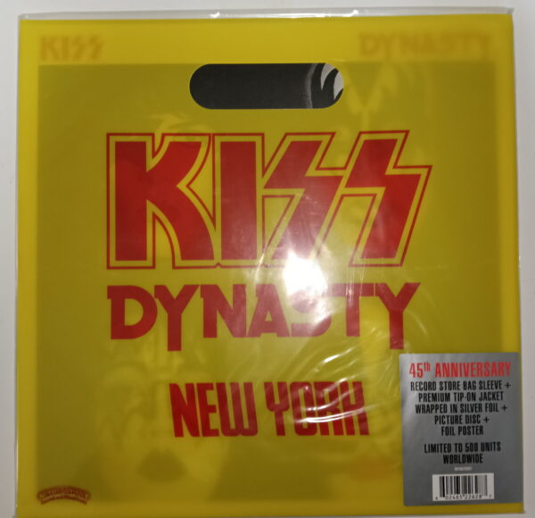 KISS LP Dynasty Picture Disc Bundle with Jersey (45th Anniversary) - Image 5