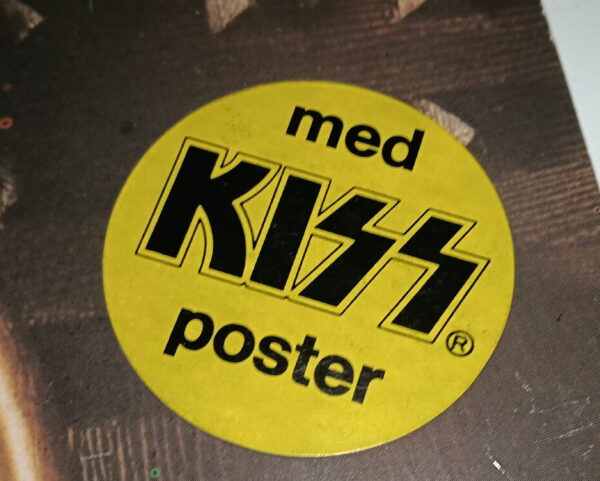 KISS LP The Elder (Sweden) with poster - Image 3