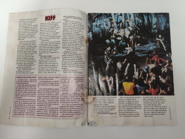 KISS Magazine Sonido (Mexico) 1983 - Image 3