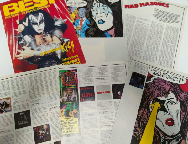 KISS Cover & Pages: BEST (France) 1983 - Image 2