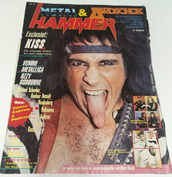 KISS Covers - Set of 3 magazine covers (mid 80s) - Image 2