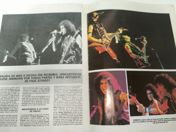 KISS Special Magazine Popular 1 Kiss/Helix (Spain) - Image 4