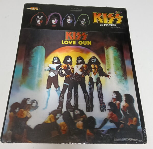 KISS 3D Poster Love Gun