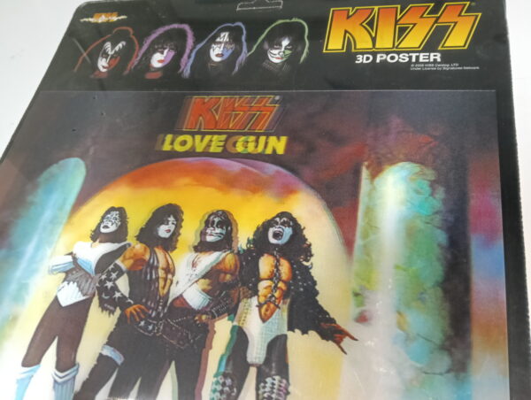 KISS 3D Poster Love Gun - Image 2